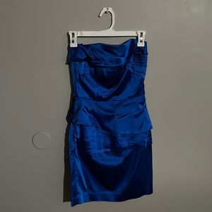 Bebe dark blue party dress Size XSmall